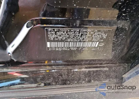 2012 Lexus Is 250 Base z USA, uszkodzony, nr VIN JTHBF5C26C5162948